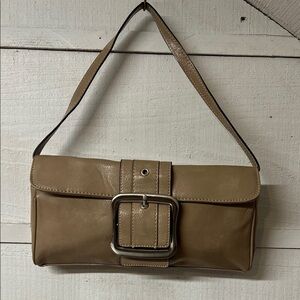 The Limited Tan Bag with Silver Accents